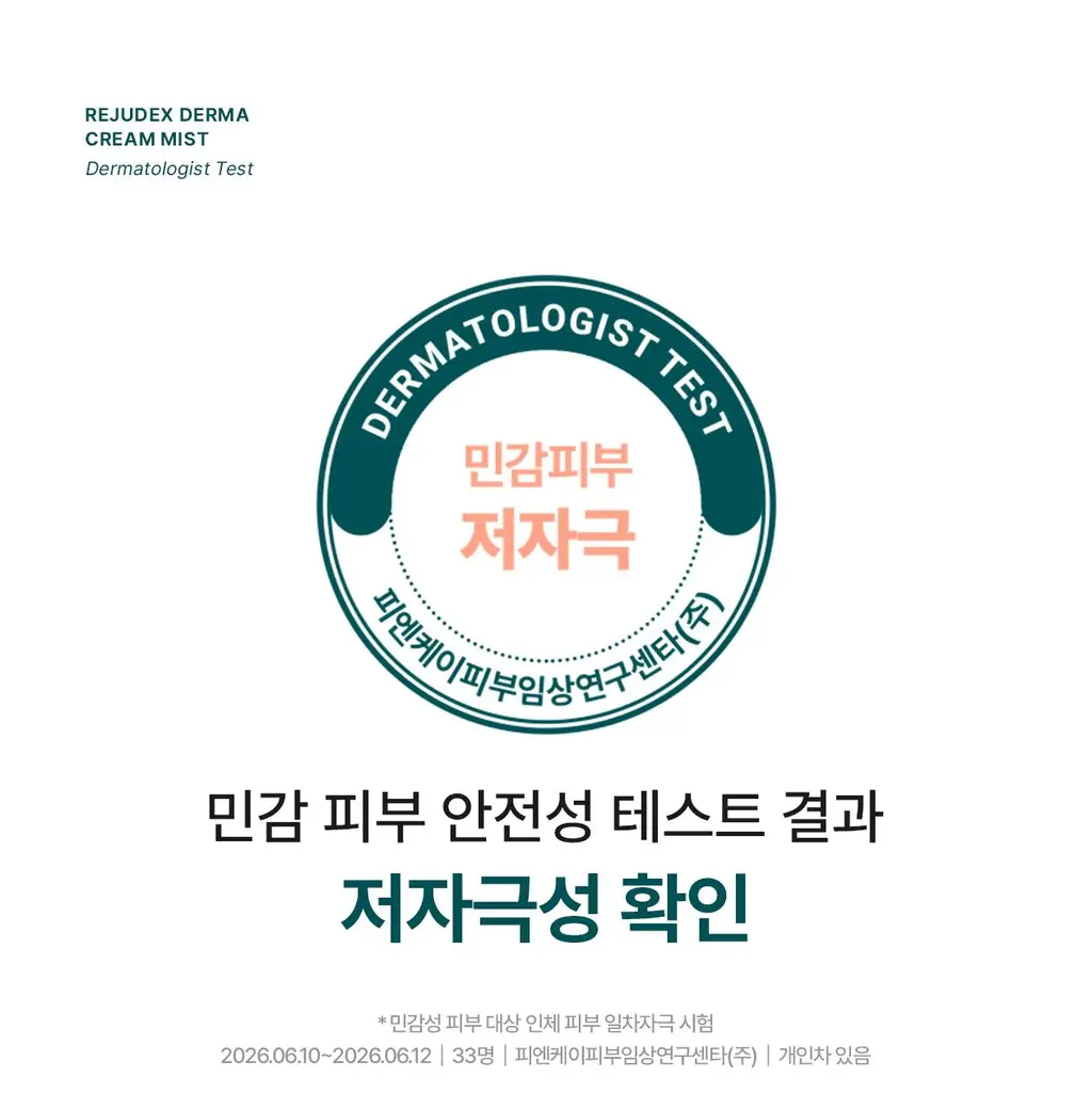 [붉은기 2배 방어_수분 레이어링]리쥬덱스 더마 리페어링 크림 미스트 100ml 상세페이지 31